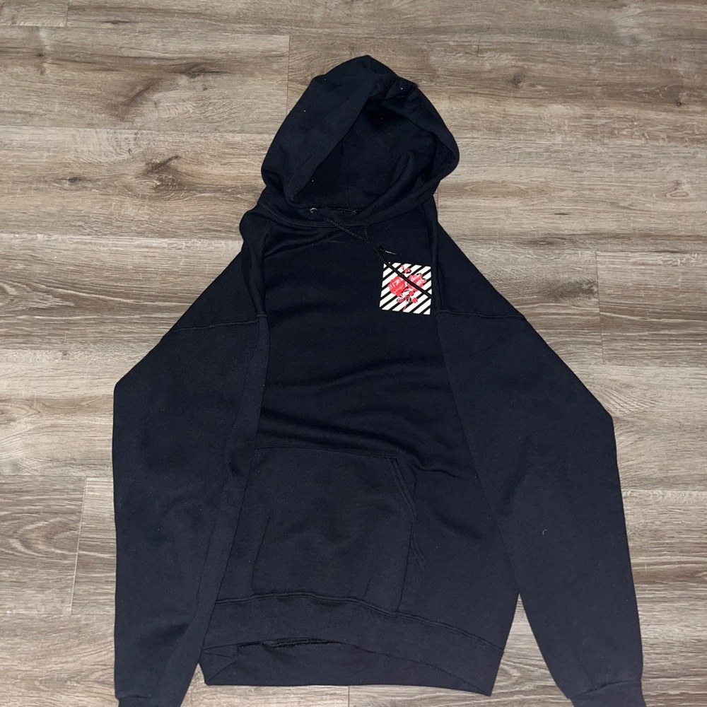 Black rose hoodie